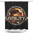 Mortal Fatality - Shower Curtain