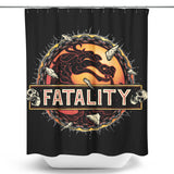 Mortal Fatality - Shower Curtain