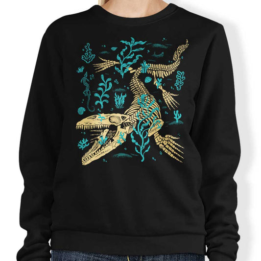 Mosasaurus Fossils - Sweatshirt
