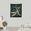 Mosasaurus Fossils - Wall Tapestry