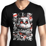 Most People Like My Hugs - Men's V-Neck