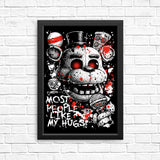 Most People Like My Hugs - Posters & Prints