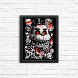 Most People Like My Hugs - Posters & Prints