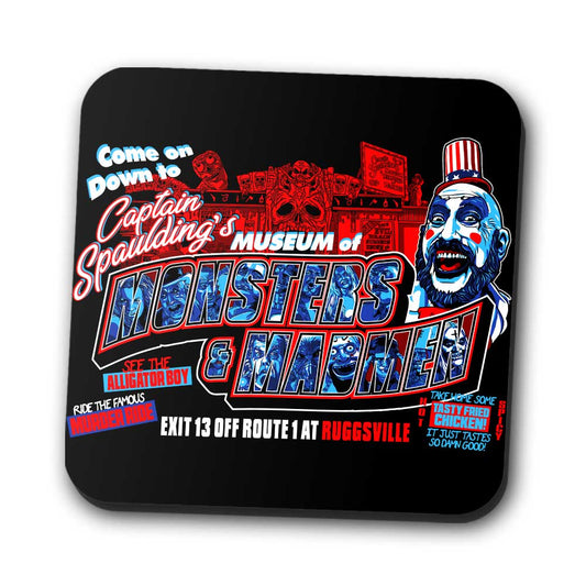 Museum of Monsters and Madmen - Coasters