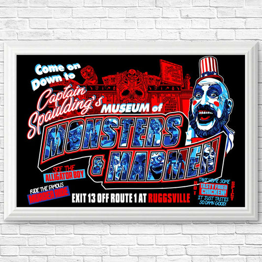 Museum of Monsters and Madmen - Posters & Prints