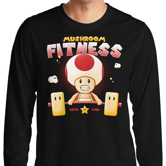 Mushroom Fitness - Long Sleeve T-Shirt