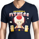 Mushroom Fitness - Men's V-Neck