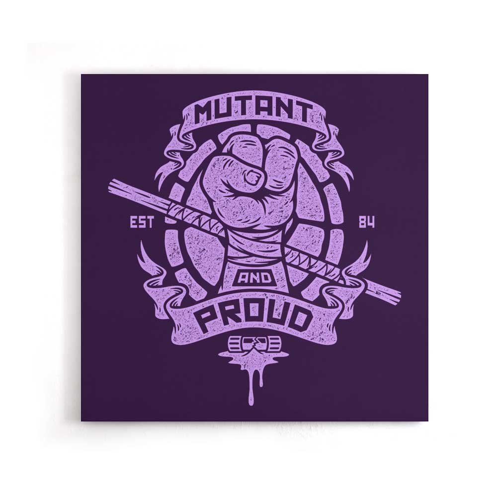 Mutant and Proud: Donnie - Canvas Print