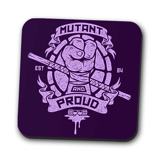 Mutant and Proud: Donnie - Coasters