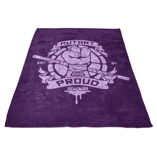 Mutant and Proud: Donnie - Fleece Blanket