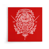 Mutant and Proud: Raph - Canvas Print