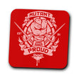 Mutant and Proud: Raph - Coasters