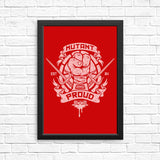 Mutant and Proud: Raph - Posters & Prints