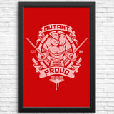 Mutant and Proud: Raph - Posters & Prints