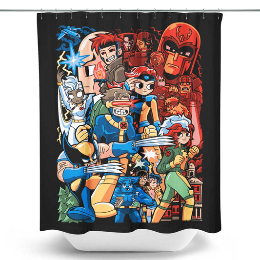 Mutant Pilgrim - Shower Curtain