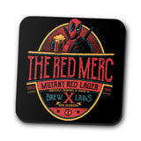Mutant Red Lager - Coasters
