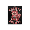 My Anxiety has Anxiety - Metal Print