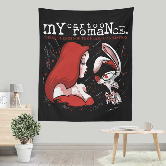 My Cartoon Romance - Wall Tapestry