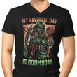 My Favorite Day is Doomsday - Men's V-Neck