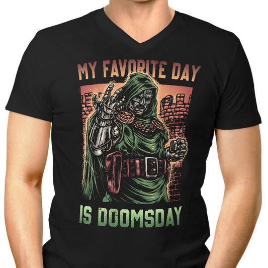My Favorite Day is Doomsday - Men's V-Neck