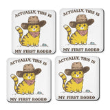 My First Rodeo - Coasters