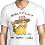 My First Rodeo - Men's V-Neck