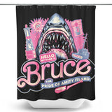 My Name is Bruce - Shower Curtain