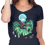 Mysterious Spider - Women's V-Neck
