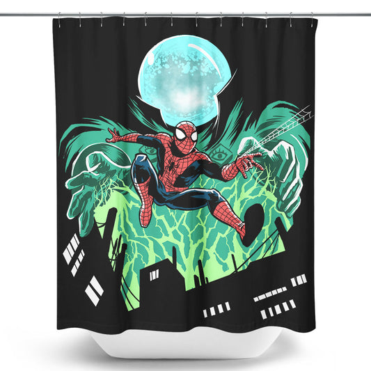 Mysterious Spider - Shower Curtain