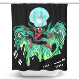 Mysterious Spider - Shower Curtain