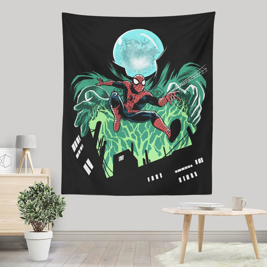 Mysterious Spider - Wall Tapestry