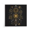 Mystical Dice Chart - Canvas Print