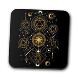 Mystical Dice Chart - Coasters