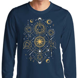 Mystical Dice Chart - Long Sleeve T-Shirt
