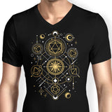 Mystical Dice Chart - Men's V-Neck