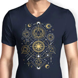 Mystical Dice Chart - Men's V-Neck