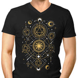 Mystical Dice Chart - Men's V-Neck