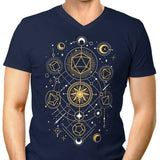 Mystical Dice Chart - Men's V-Neck