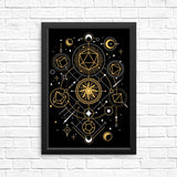 Mystical Dice Chart - Posters & Prints
