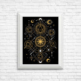 Mystical Dice Chart - Posters & Prints