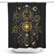 Mystical Dice Chart - Shower Curtain