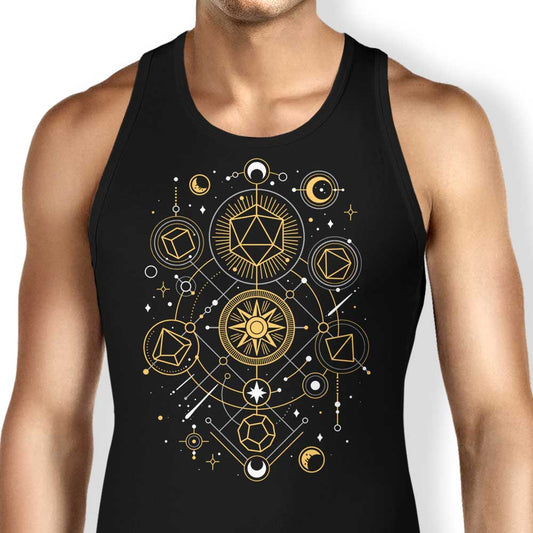 Mystical Dice Chart - Tank Top
