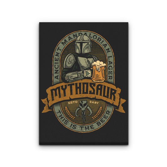 Mythosaur Lager - Canvas Print