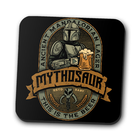 Mythosaur Lager - Coasters