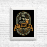 Mythosaur Lager - Posters & Prints
