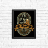 Mythosaur Lager - Posters & Prints