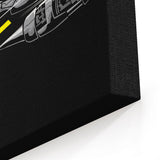 N1 Baby on Board - Canvas Print