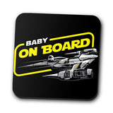 N1 Baby on Board - Coasters