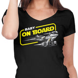 N1 Baby on Board - Women's V-Neck