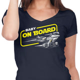N1 Baby on Board - Women's V-Neck